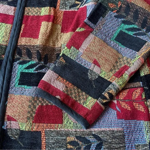Vintage Country Collection Southwestern Aztec Full Zip Ladies Jacket Size 12 - Picture 4 of 9